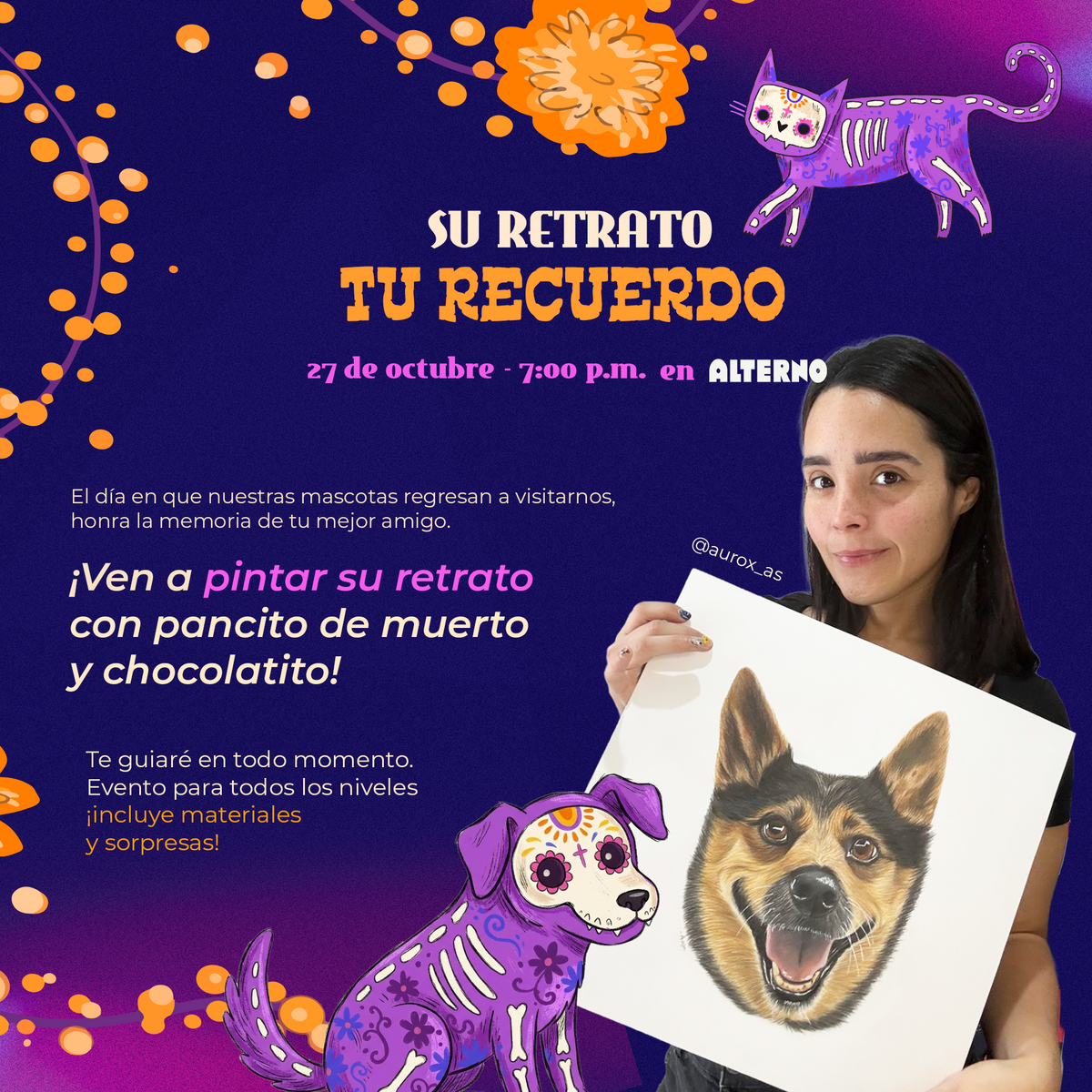 Taller pinta a tu mascota