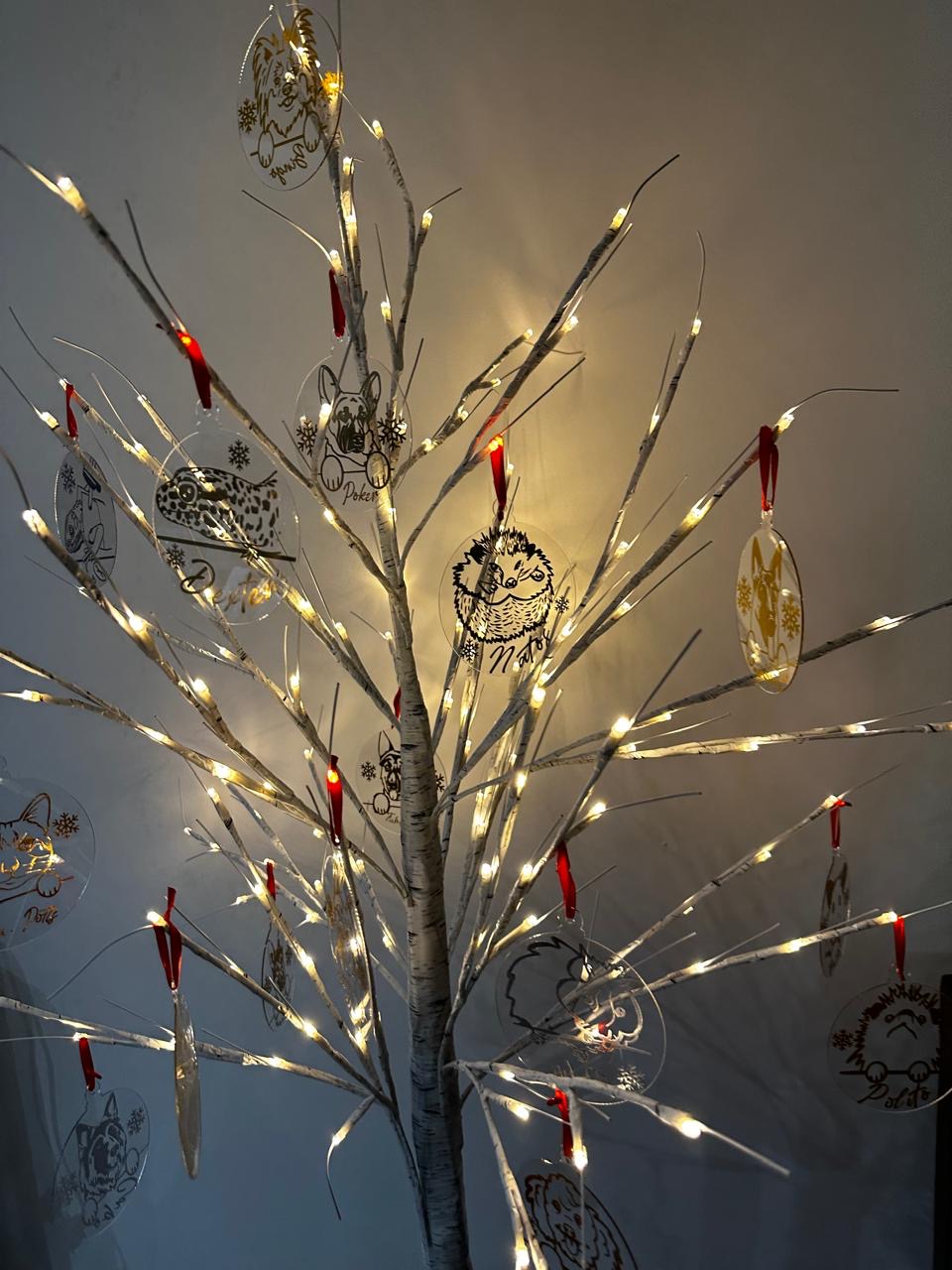 Esfera navideña personalizada