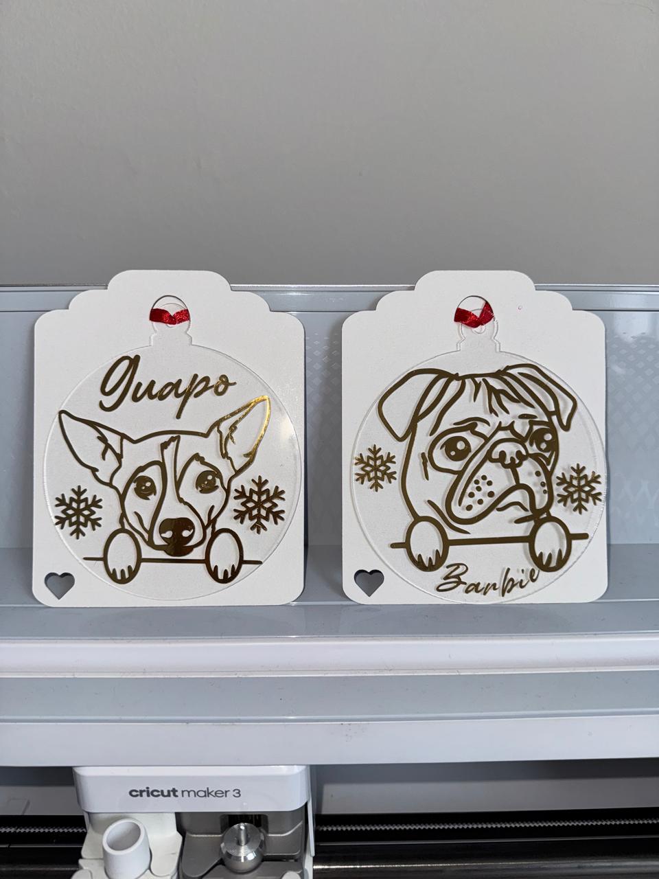 Esfera navideña personalizada